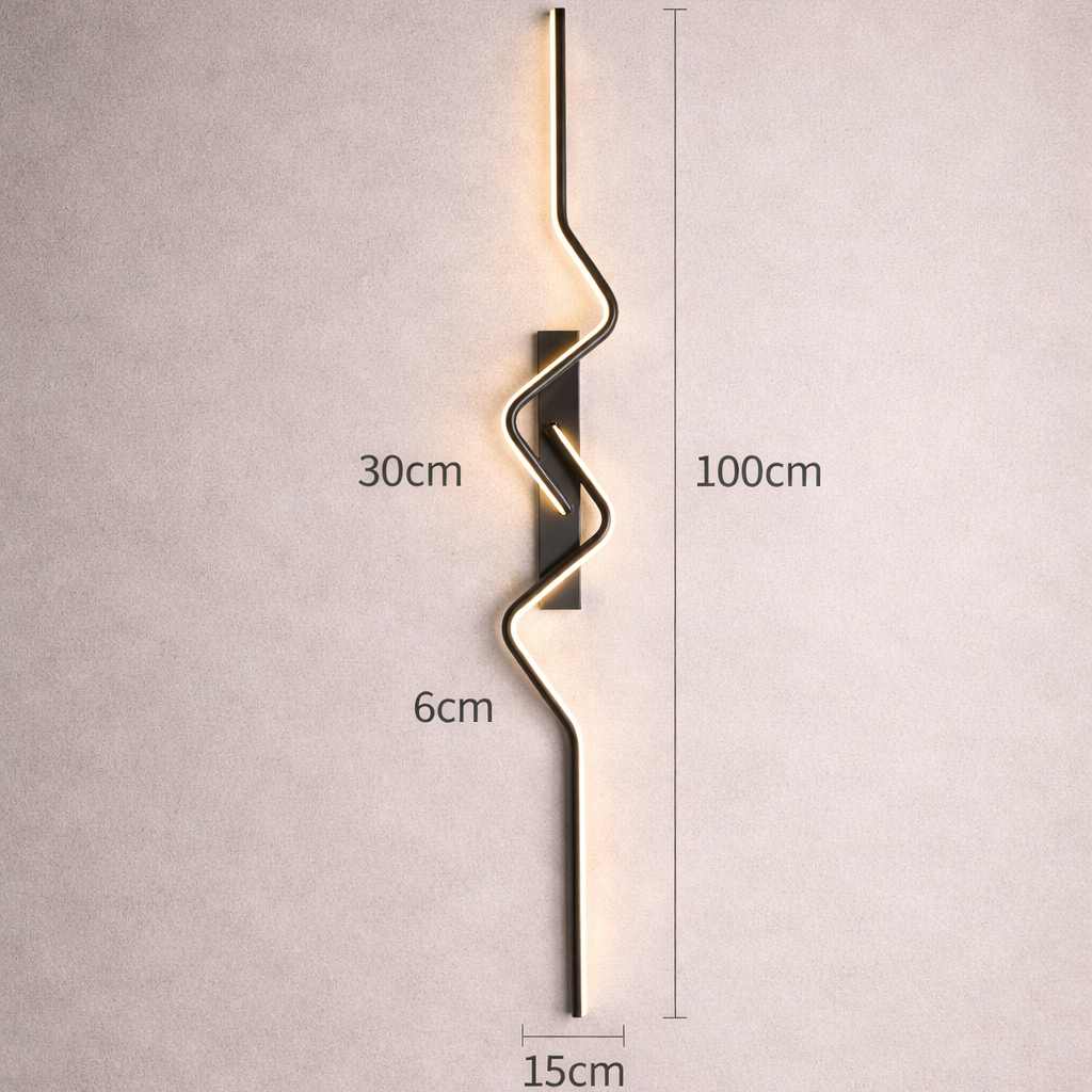 Applique LED pour escalier design nordique moderne éclairage mural