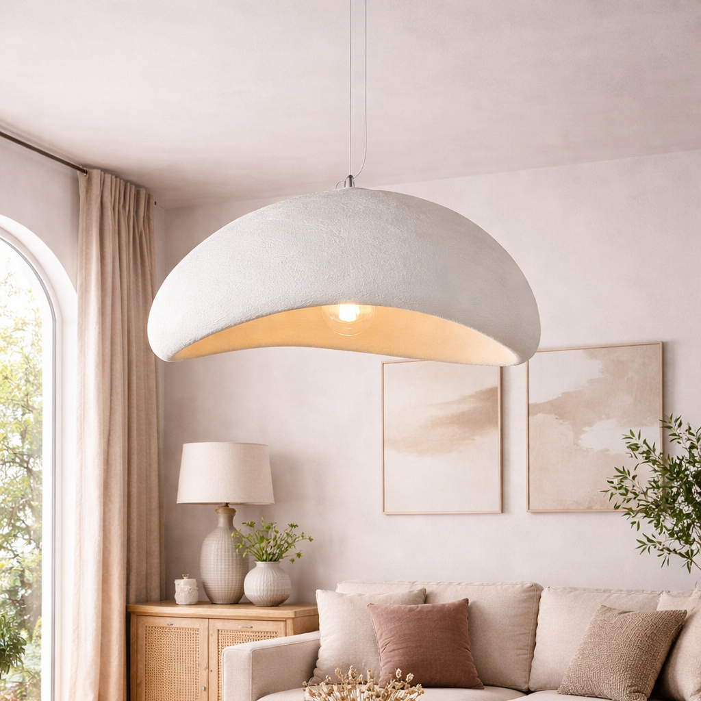 Suspension LED nordique design épuré éclairage moderne intérieur