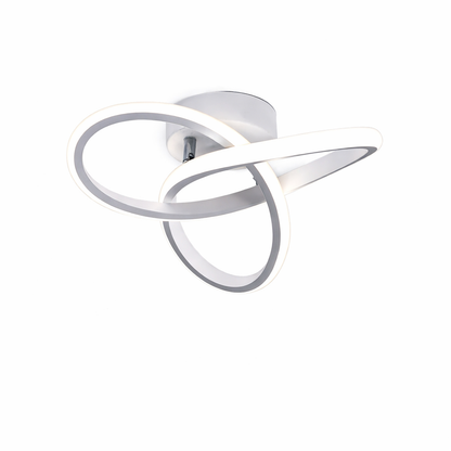 Plafonnier LED trèfle 25 cm design moderne éclairage plafond