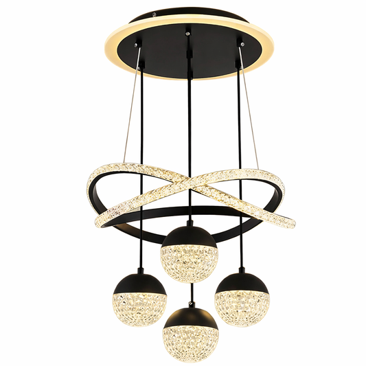 Suspension LED moderne design élégant éclairage intérieur