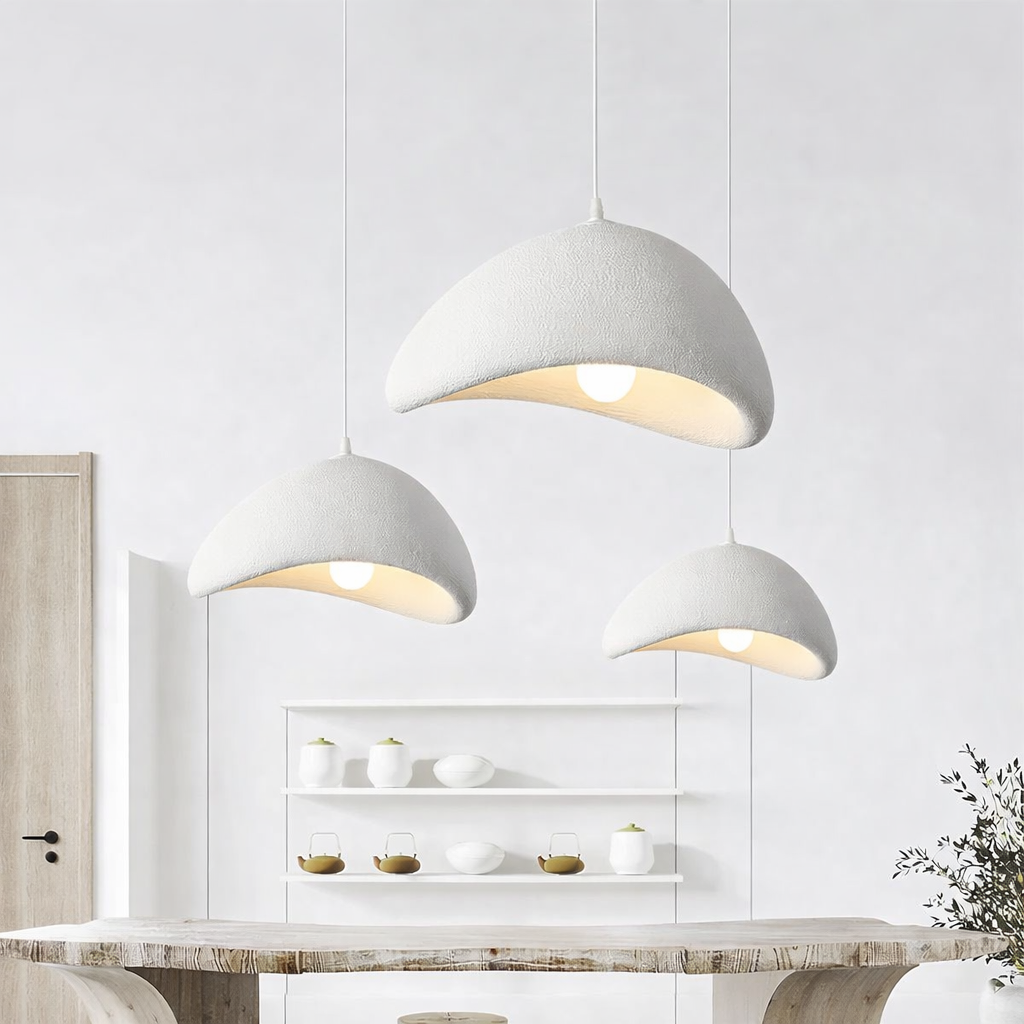 Suspension LED nordique design épuré éclairage moderne intérieur