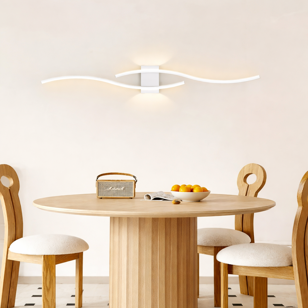 Applique LED bande longue design minimaliste éclairage mural moderne