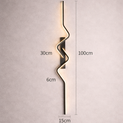 Applique LED pour escalier design nordique moderne éclairage mural
