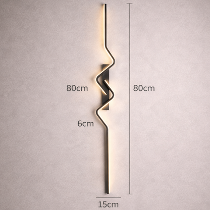Applique LED pour escalier design nordique moderne éclairage mural