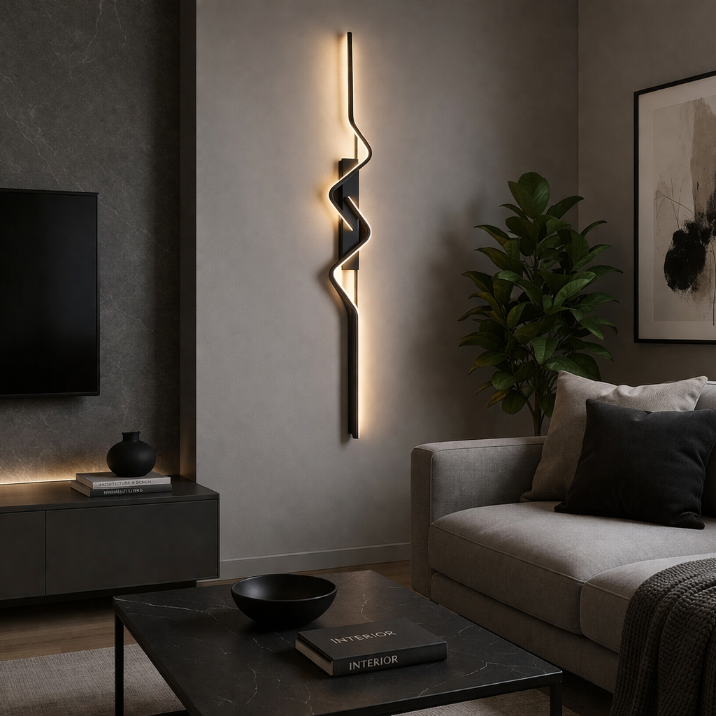 Applique LED pour escalier design nordique moderne éclairage mural