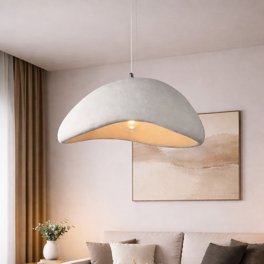 Suspension LED nordique design épuré éclairage moderne intérieur